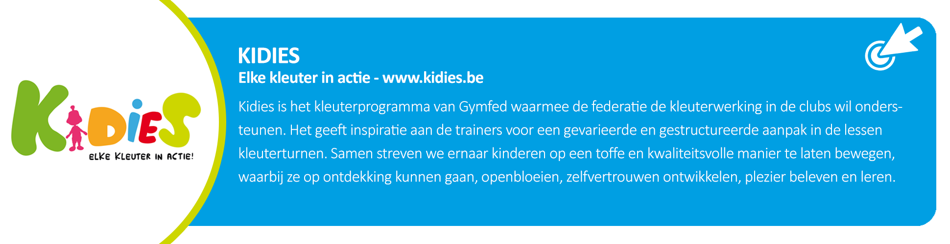 kidies kleuterprogramma Gymfed